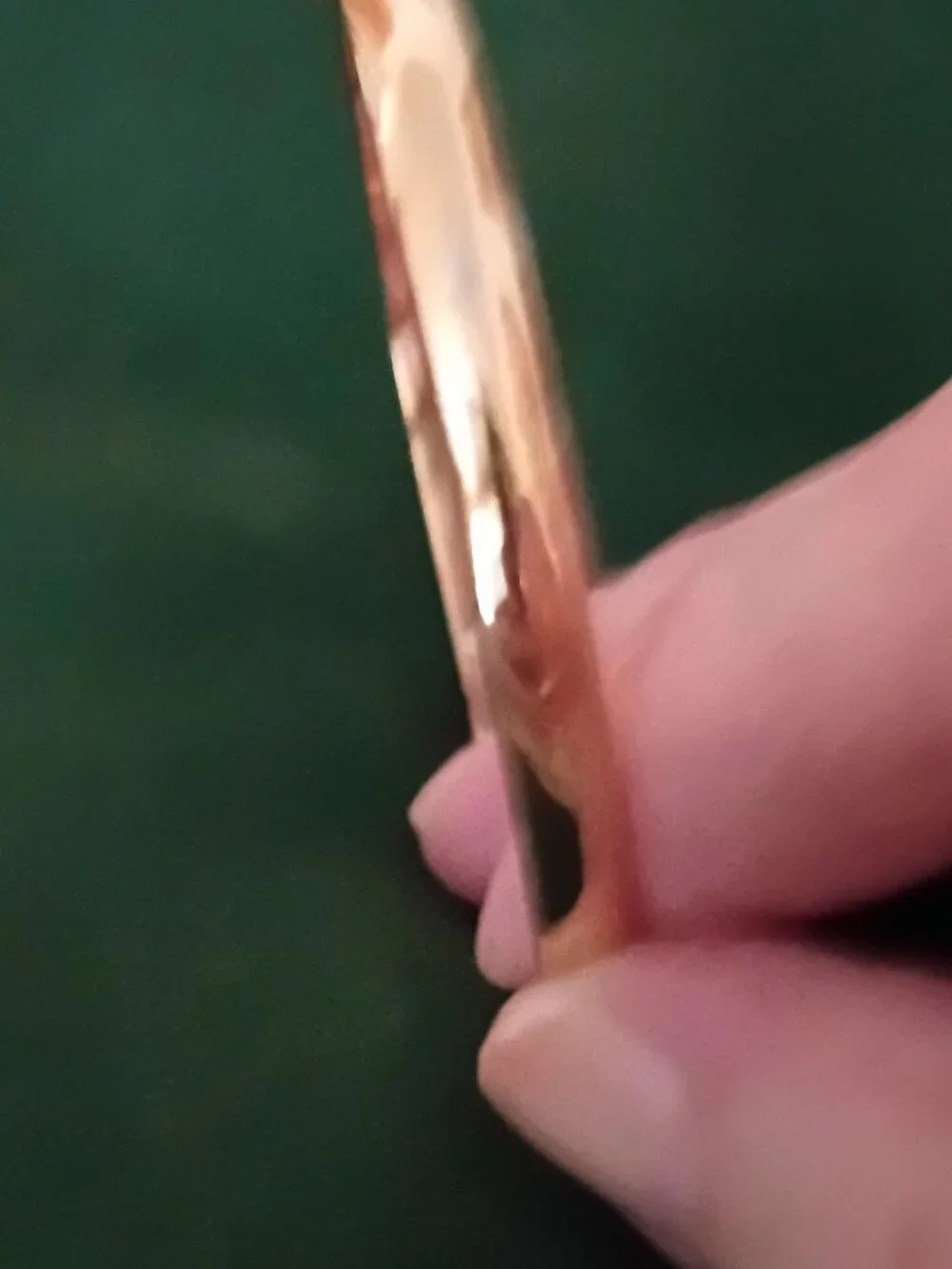 MonetS Gold on Sterling Bangle